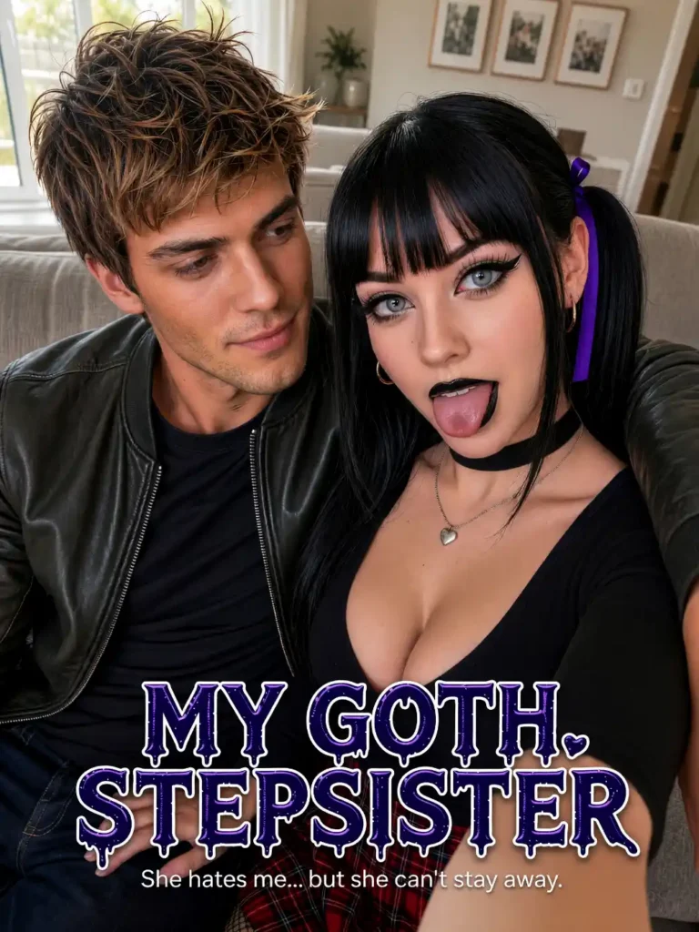 My Goth Stepsister poster, a series on Candy AI Shorts